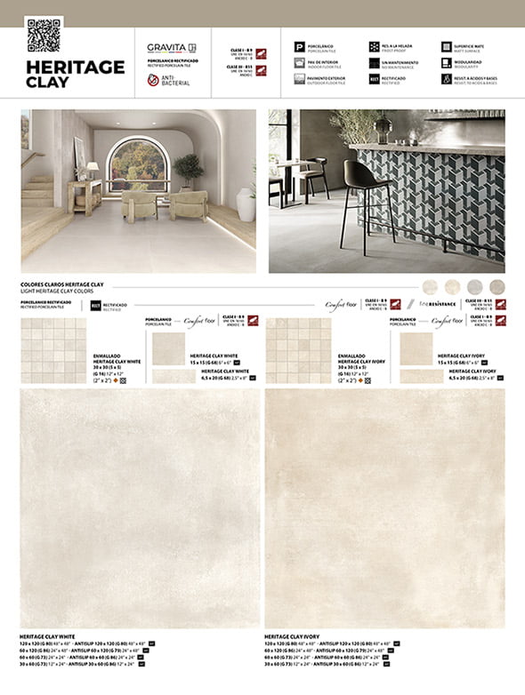 DESPIECE HERITAGE CLAY 1