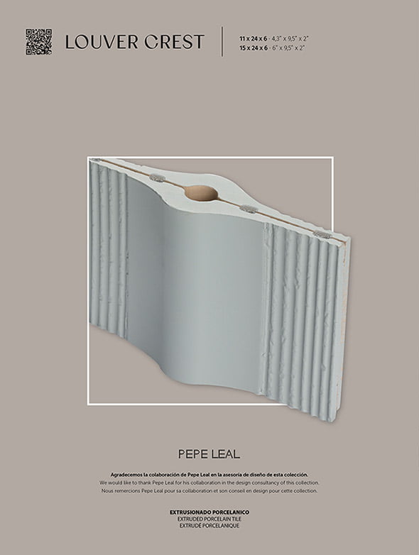 DESPIECE LOUVER CREST