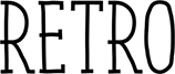 Logo serie Retro