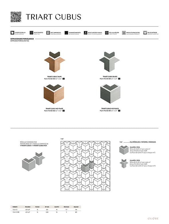 EXPLODED TRIART CUBUS