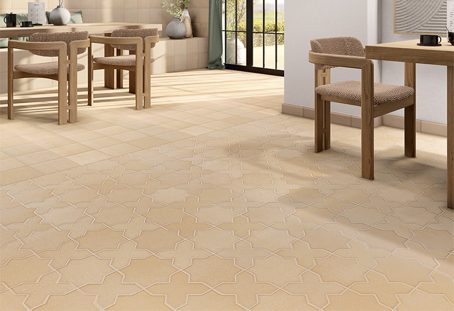 UNIKA TOPO 22,5x22,5 · 8,8''x8,8'' · UNIKA CROSS TOPO 15,5x15,5 · 6''x6'' · UNIKA STAR TOPO 15,5x15,5 · 6''x6''